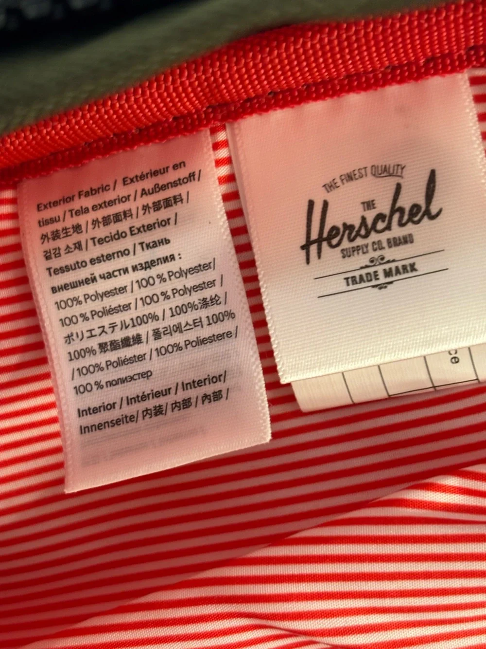 Herschel Hunter Green Backpack